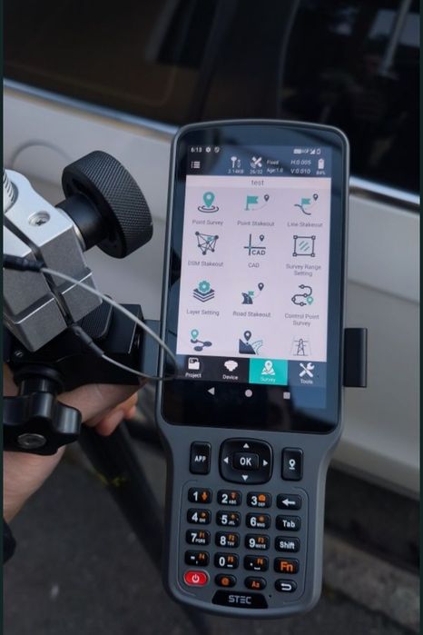 Gnss Gps Rtk STEC PRO laser 200 m camere AR de TOP cu Night vision 2w UHF Meridian SATLAB HI-TARGET Emlid South Alpha-Geo Trimble Leica Foif  Toknav