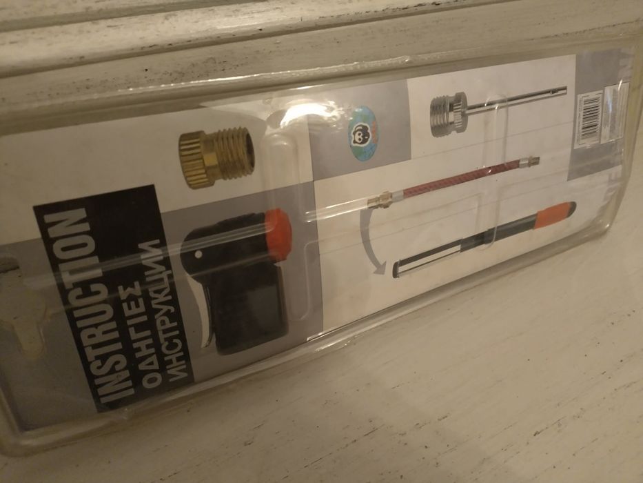 Професионална ръчна помпа за гуми, велосипеди, лодки и др.