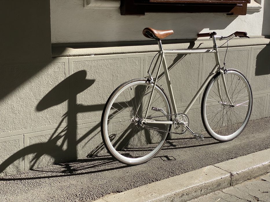 Bicicleta single speed cursiera otel Patria city bike