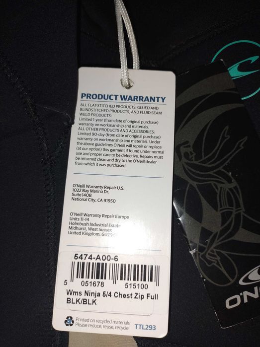 Неопренов костюм, Туристически панталон чисто нови внос от Англия