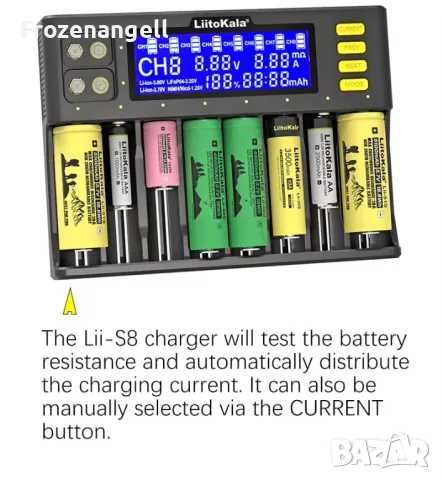 Зарядно устройство Liitokala Lii-S8