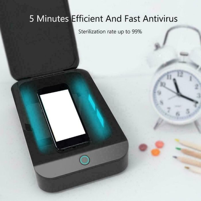 Sterilizator UV telefon mobil,Bijuterii,Ceas