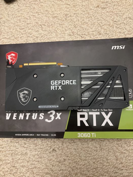 Placa video 3060TI 8GB -  MSI Ventus