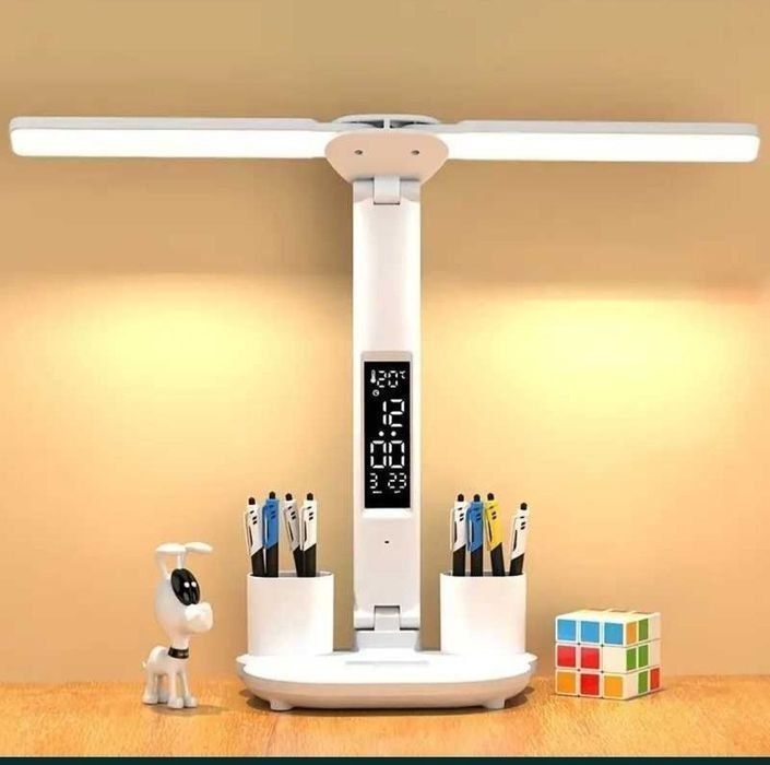 Сенсорная настольная лампа с 3 режимами света – стильный дизайн