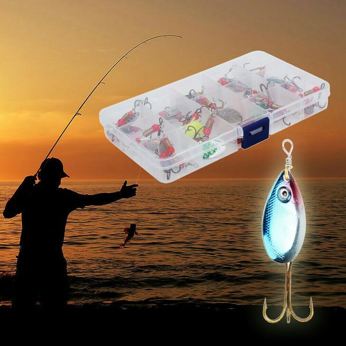 Лот 30 броя въртящи,Блесни,рибарски,риболов