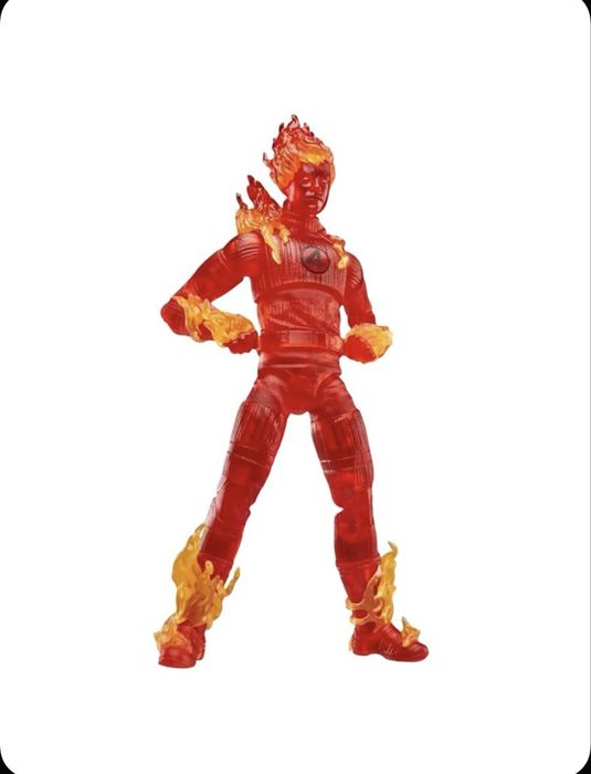 Marvel legends human torch/фигурка от хасбро факел