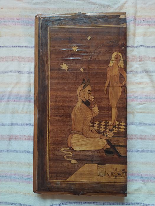 Нарды ручной работы.