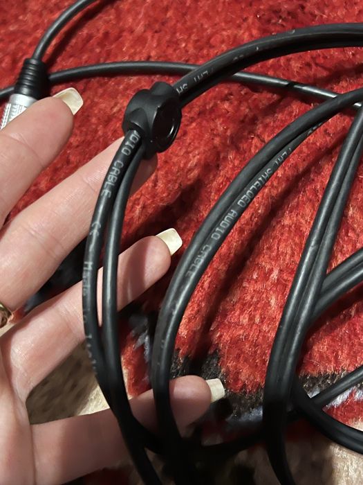 Cablu audio stereo Bespeco 3m jack 3,5 cm cu 2 x jack 6