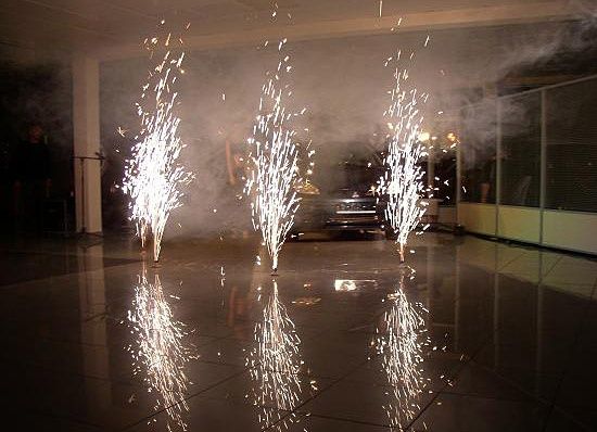 Вертушка | холодный фонтан | Фейерверки