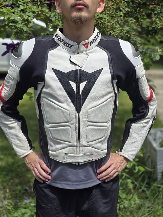Geaca moto piele  DAINESE LAGUNA SECA M dama S barbat