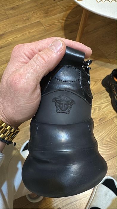 Versace chain reaction negru/gold