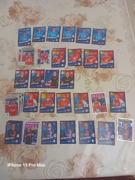 Оригинални стикери от Шампионска лига 2024!