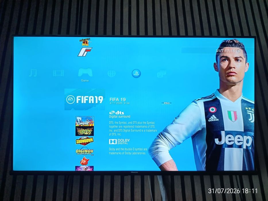 Ps3 modat cu HEN. Stare de functionare foarte buna