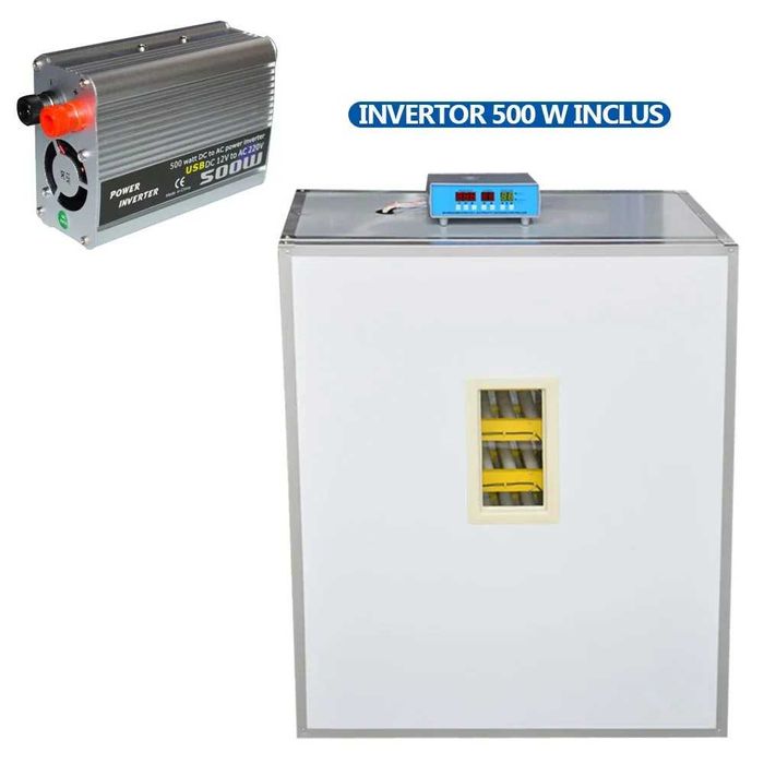 Професионален инкубатор, Люпилня  MS-500 яйца с инвертор