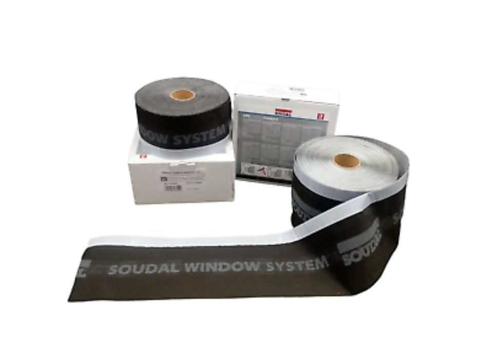 Soudal - Banda etansare tamplarie PVC. Bariera de vapori termopan