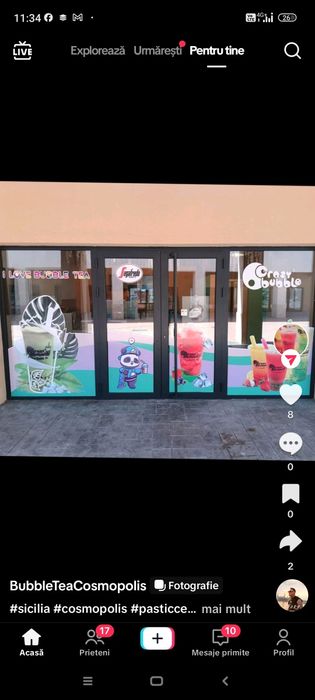 DE VANZARE -  Bubble Tea & Coffee shop in Cosmopolis