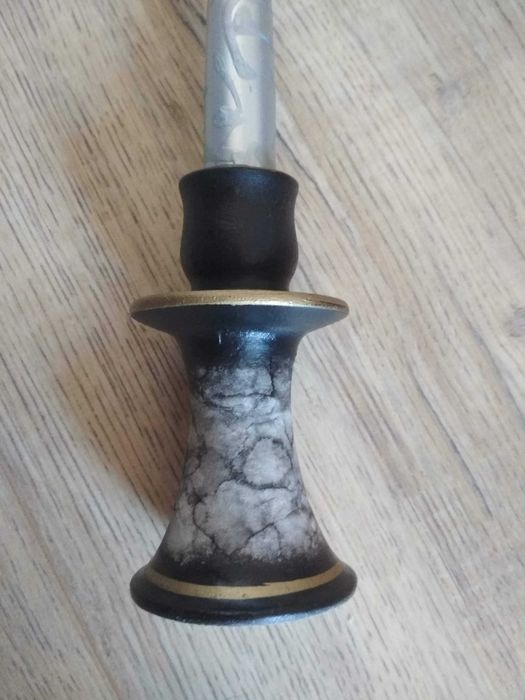 Декоративен свещник лице поставка за свещ чаена