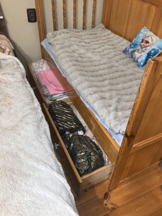 Детско легло дървено