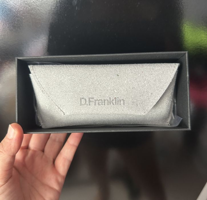 Дамски слънчеви очила D.Franklin розово стъкло НОВИ
