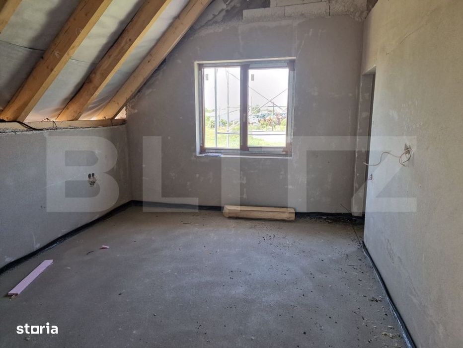 Casa  P+1 cu terase spatioase, gradina si 2 locuri de parcare – Jucu