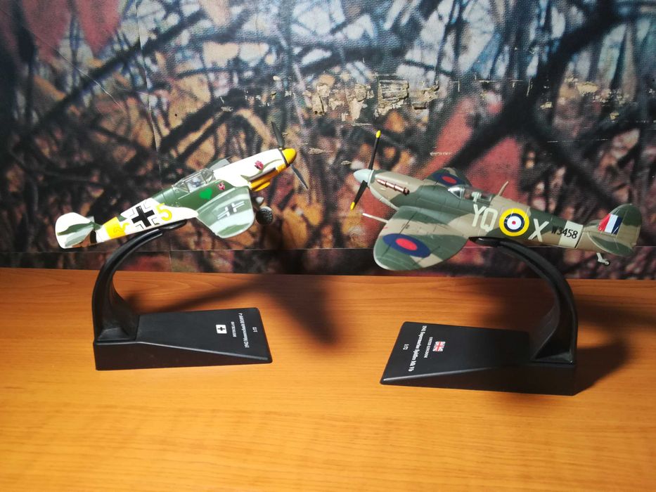 Колекция " Бойните самолети ". 59 броя Изработени от метал.