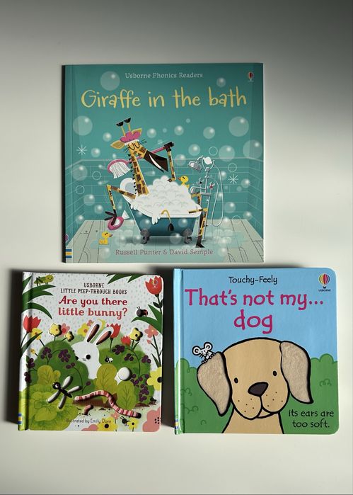 Cărți Usborne NOI - 3D, muzicale, tactile, cu clapete  - eng & ro