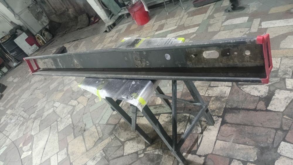 Задний брус с газели