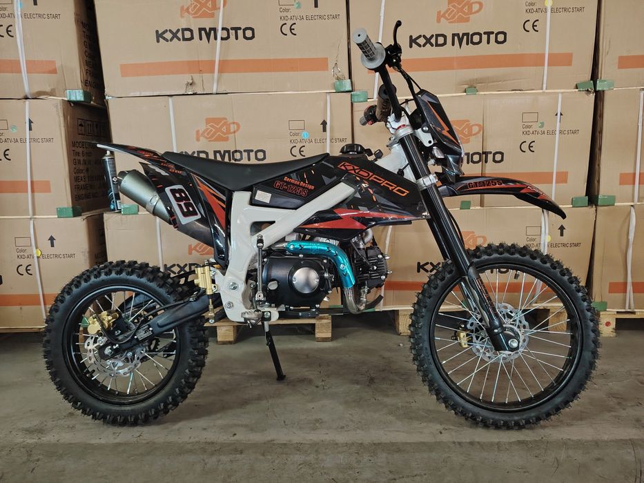 Motocicleta enduro enduro cross 125cc nou din Germania pentru copii