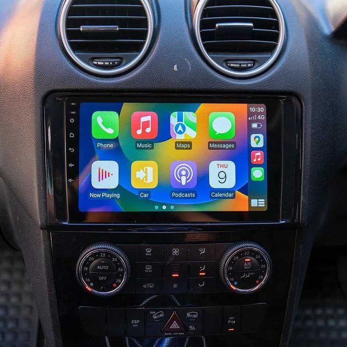 1-8GB Navigatie GPS Mercedes ML W164 X164 GL Carplay Android Auto QLED