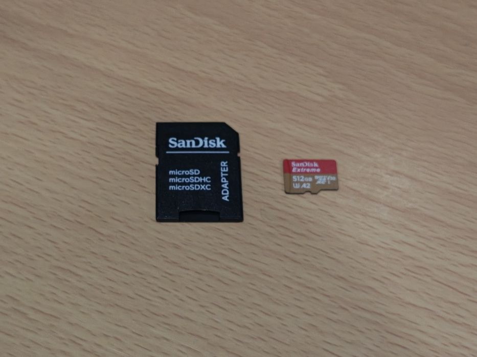 Card Sandisk Extreme 512GB V30 A2 micro SDXC I
