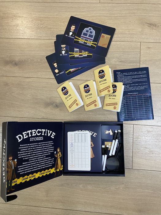 Настолна игра - Detective stories