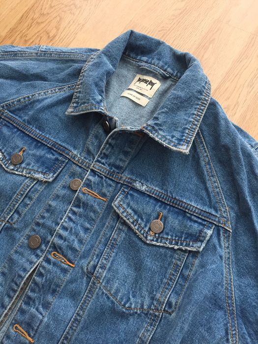 Fear of God Denim Jacket Jacheta Geaca Kanye West Palm Angels Supreme