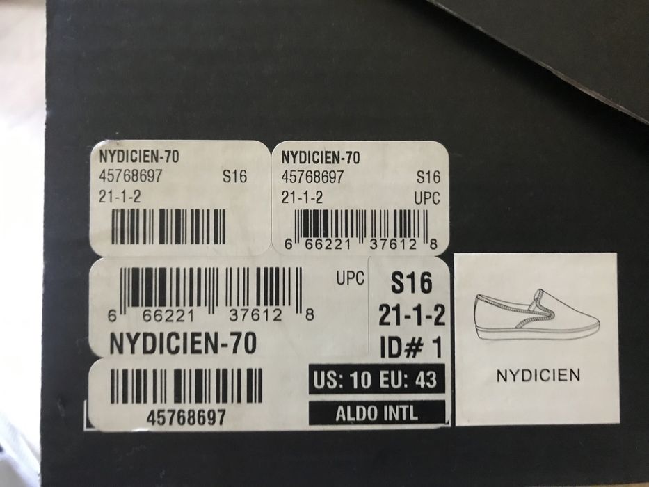 ALDO макасины мужские