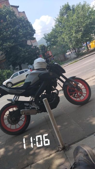Продавам мотор 125cc Уamaha MT 2019