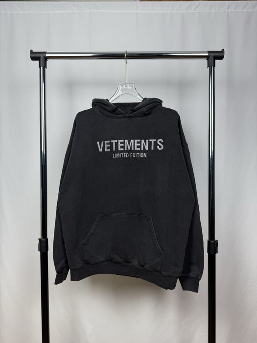 VETEMENTS «Rhistones» Hoodie | Hanorac Vetmo cu strasuri