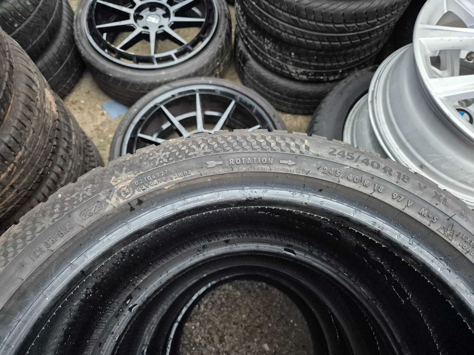 4 Anvelope de IARNA - 245/40/18 - Continental - APP NOI DOT 2023