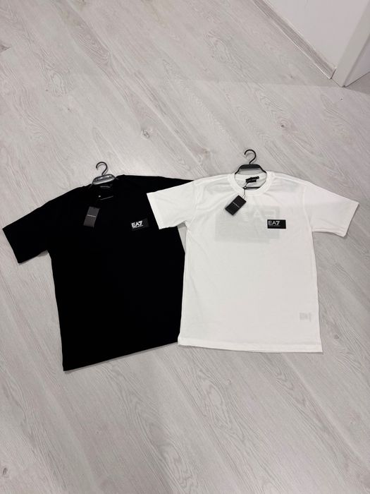 Тениски еа7 бяло,черно