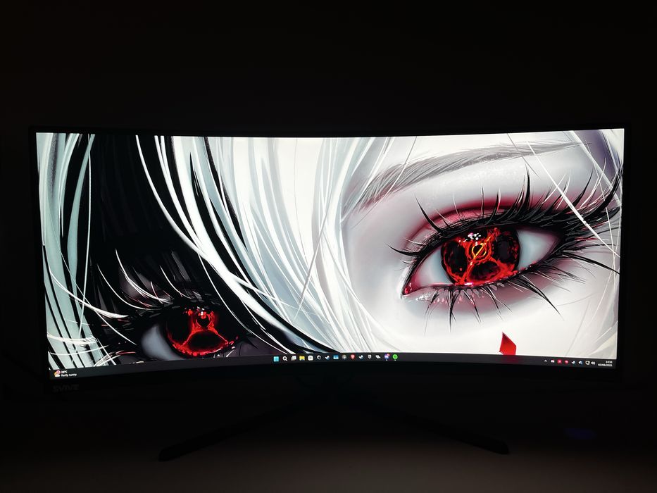 Monitor Gaming Curbat Ultra-Wide Svive PYX 34" UWQHD (3440x1440) 100Hz 1ms - Ca nou