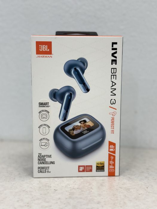 Casti Wirelesa JBL Live Beam 3,Active Noise Canceling, Noi Sigilate