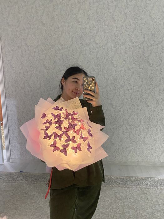 Букет бабочка