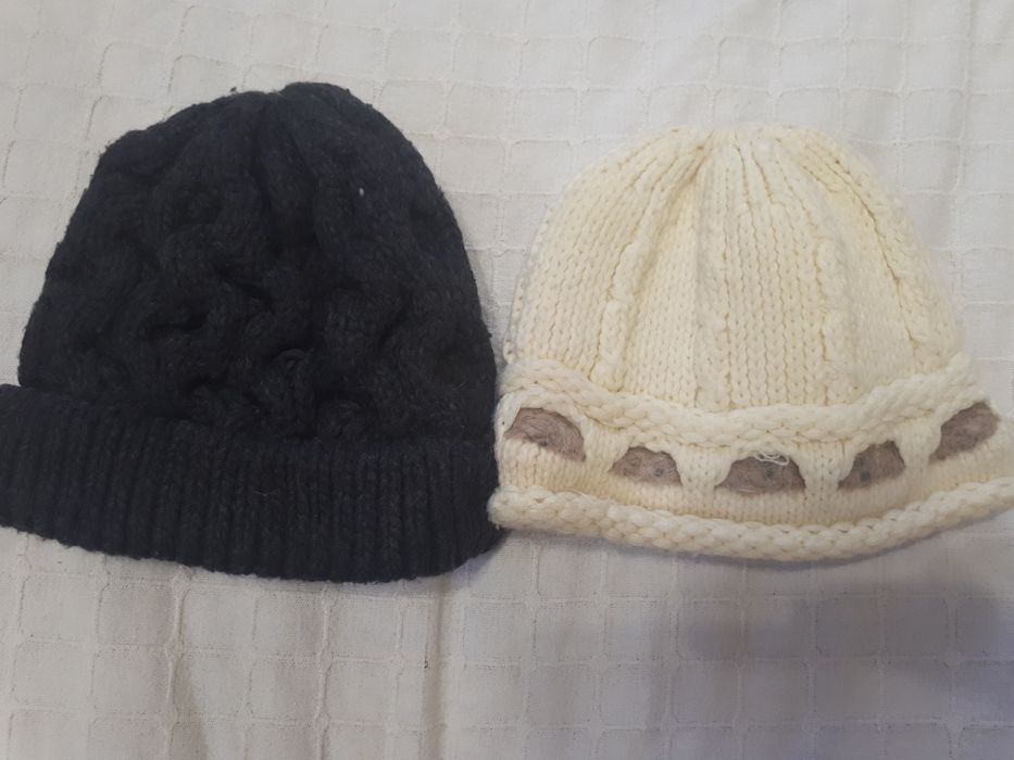 Шапки женские вязаные