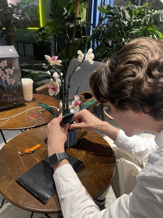 Lego цветы конструктор