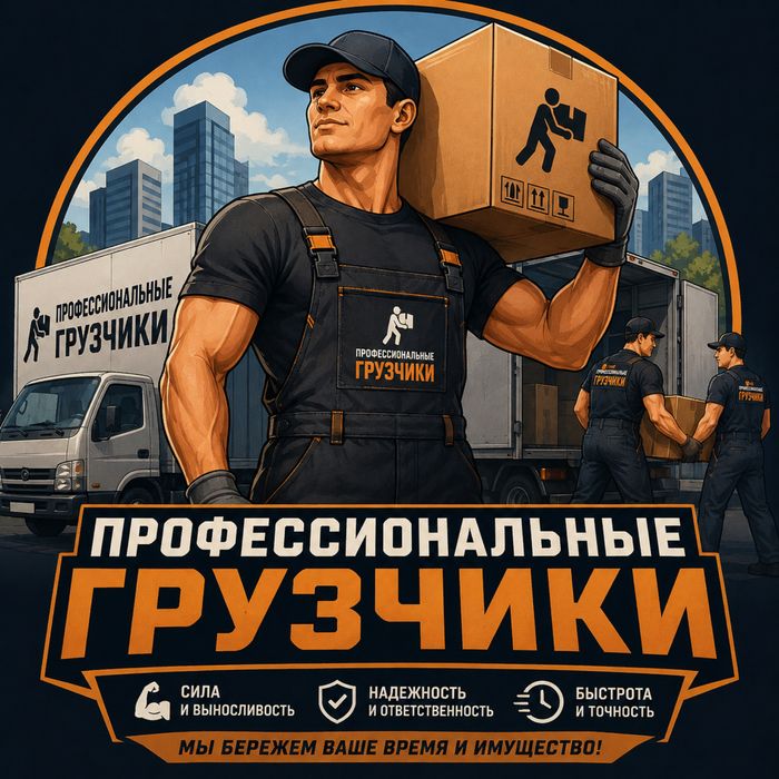 Грузчики 24/7 профессионалы