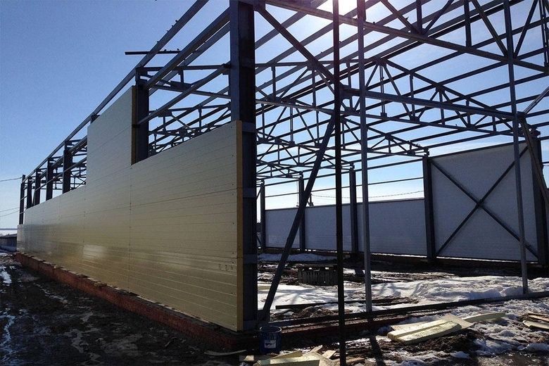 Стройтельства складов под ключ Ангар