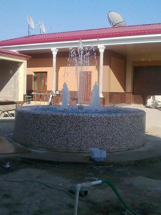 ФАНТАН ва Бассейн ишларини киламиз