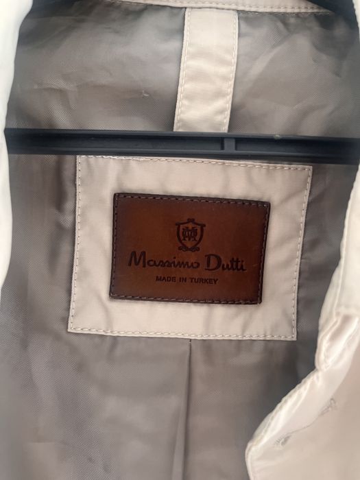 Тренч мужской massimo dutti М размер