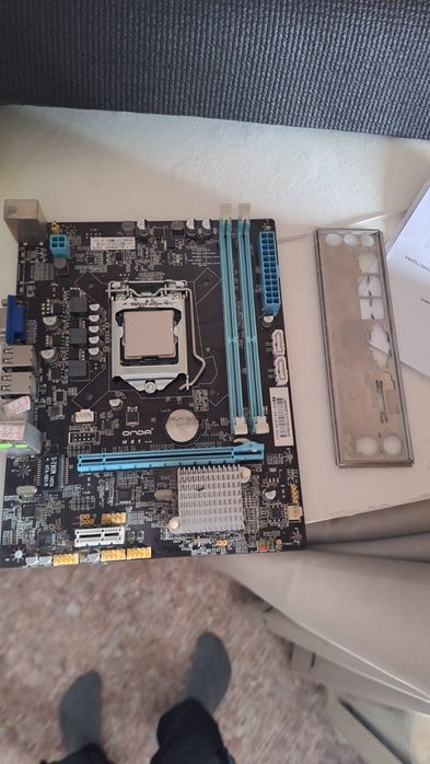 Материнская плата h61 + g645