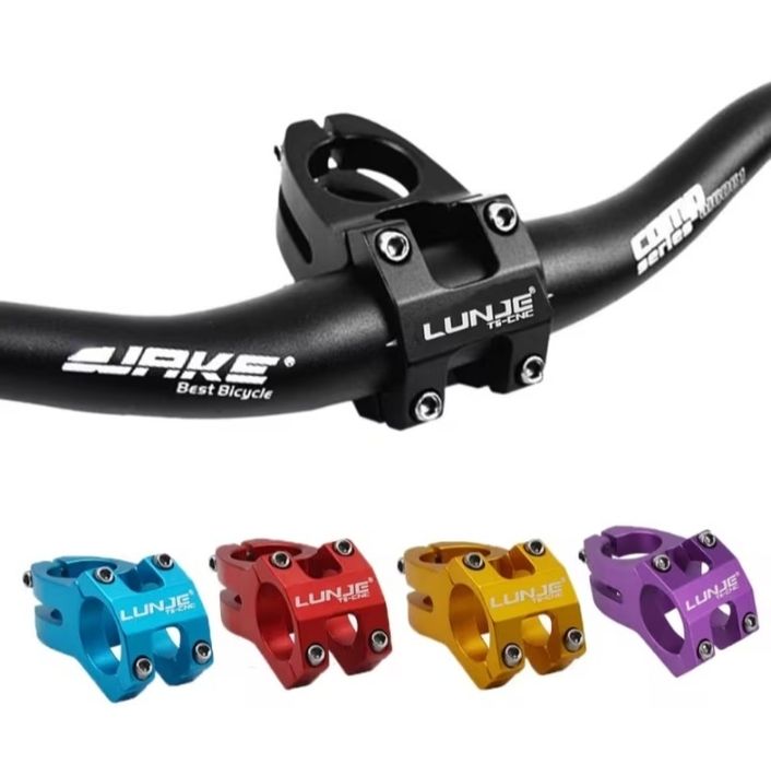Pipa ultrausoară cnc aliaj aluminiu steam bicicleta mtb bmx 31.8mm