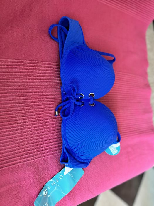 Бански 2 части в турско синьо