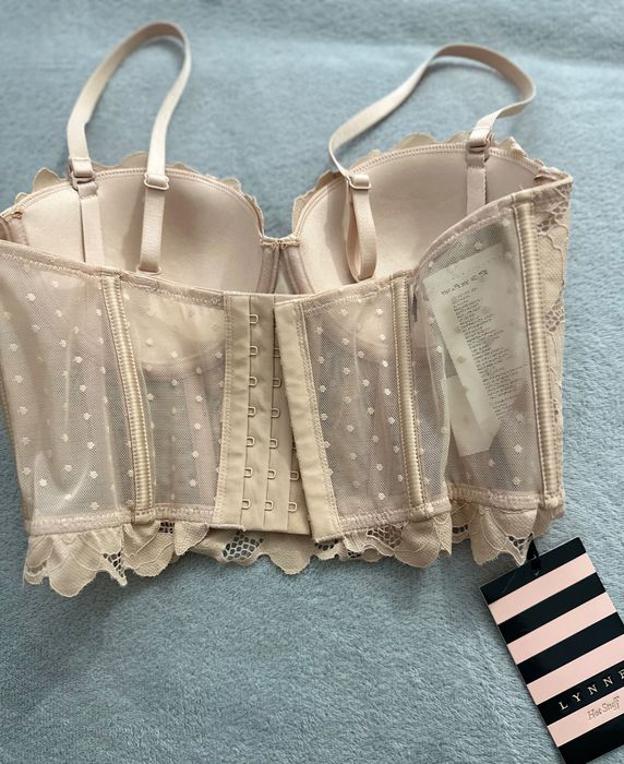 Дантелен корсет - Lynne, регулируеми презрамки - Gold Label